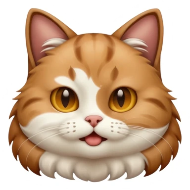 A cat farting sticker