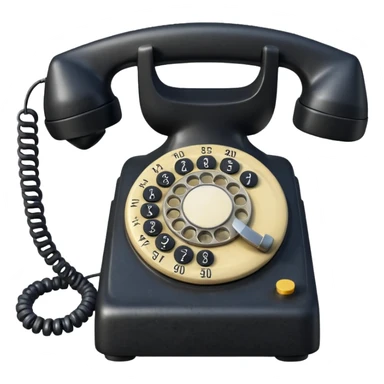 telefóno viejo sticker