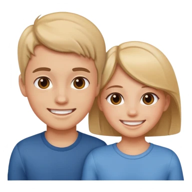 Girl besti and boy bestie  sticker