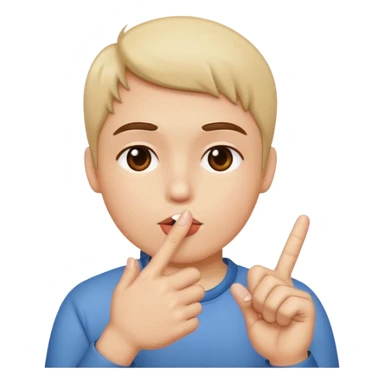 middle finger kiss sticker