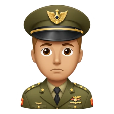 Sad drill sergeant  sticker