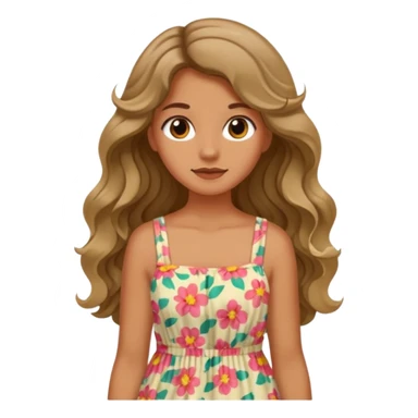 summer vibes girl sticker