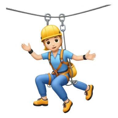 Zipline sticker
