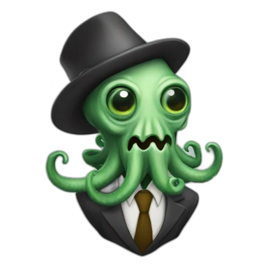 cthulu accountant sticker