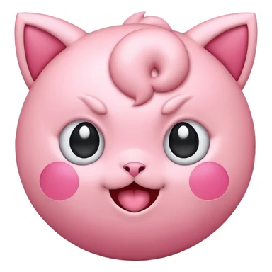 Jigglypuff emoji sticker