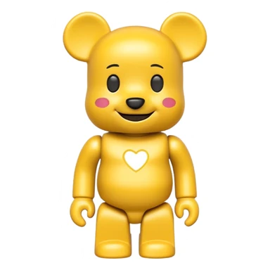 joy emoji bearbrick sticker