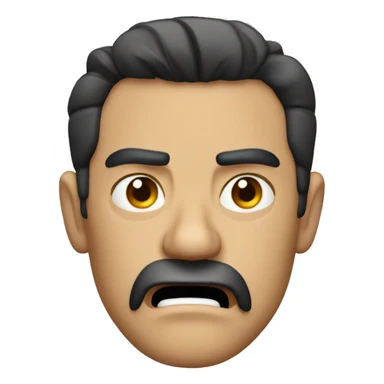 angry Miguel Ohara  sticker