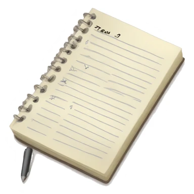Notes agenda sticker