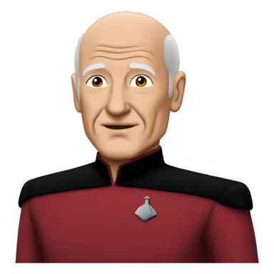 captain picard sticker
