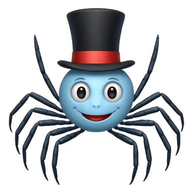 itsy bitsy spider Nursery Rhyme Character sticker