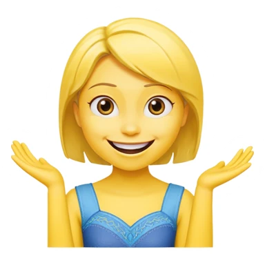 Joy from The Inside Out movie sticker