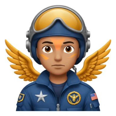 serious fighter of the navy sticker