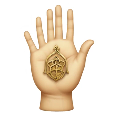 Hand of Fatima sticker