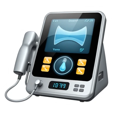 ultrasound machine system  sticker