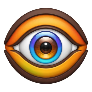  eyes spin multicolore 👁️+🌀+🟣🟢🟠🔵🔴🟡 sticker