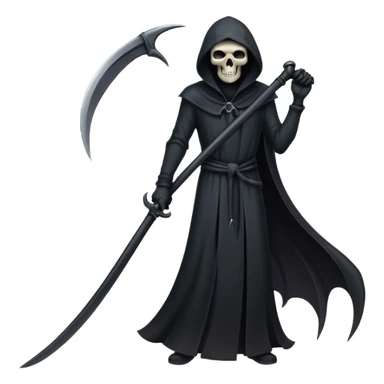 Shadow Scythe for grim reaper sticker