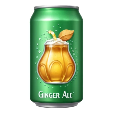 ginger ale can sticker