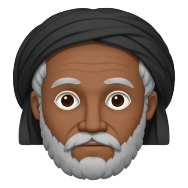 Aristotle as a black outline icon, no fill, hand-drawn look, recognizable philosopher features sticker