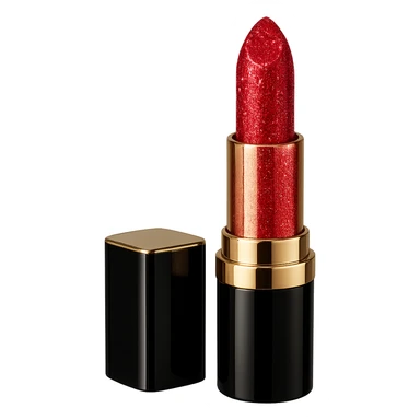 sparkling lipstick, luxurious and bold sticker