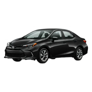 gr corolla black sticker