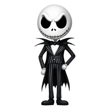 Jack skellington  sticker