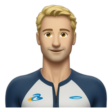 Dorian Gillet natation  sticker