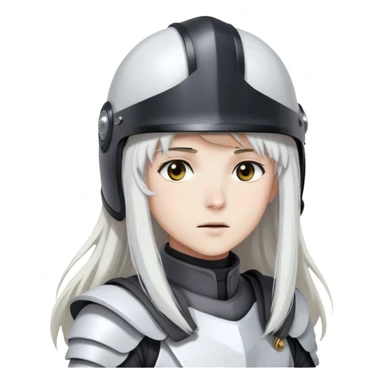 Создай пак с Гриффитом, героем из аниме "берсерк" sticker