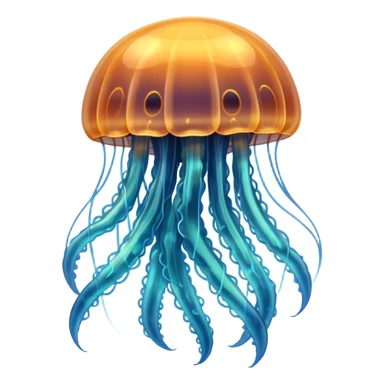 sci fi jellyfish sticker