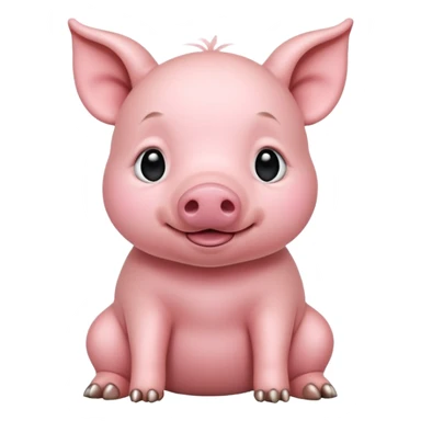a potbelly piglet sticker