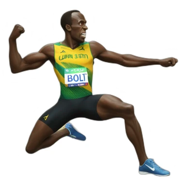 Usain Bolt sticker