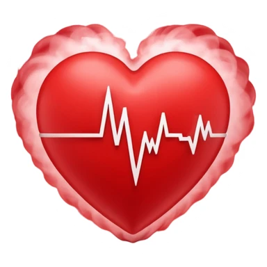 Animated 3D heart pulsing. Each beat makes the text "Marzieh, I love you" rise from the heart like smoke and fade out. Loop continuously. sticker