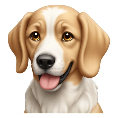 génère moi un chien qui grandit 8 fois ( donc 8 chiens cote a cote )  sticker