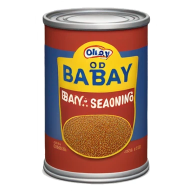 Old Bay seasoning can sticker