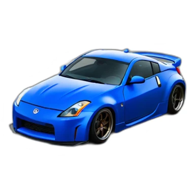 350z drift blue sticker