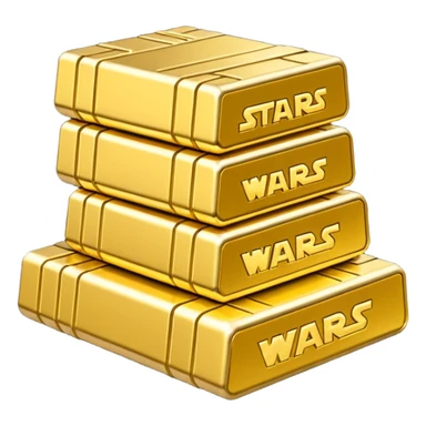 Star wars credits currency sticker