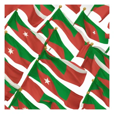 flags of Morocco and libia sticker