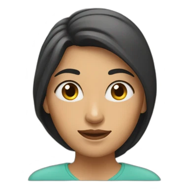 Woman With majri  sticker