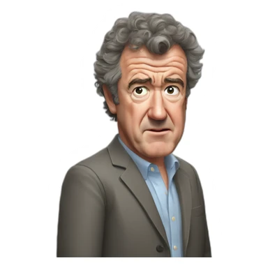 Jeremy Clarkson oh no anyway sticker