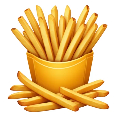 fries without face sticker