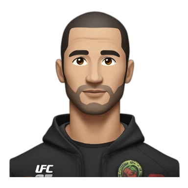 khamzat chimaev ufc mma sticker
