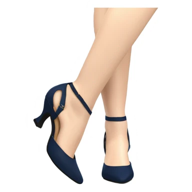 Navy blue tango sticker