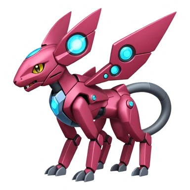 Vikavolt-Peppercat-Koraidon-Genesect-Miraidon-fusion, full body sticker
