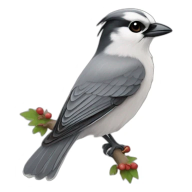 grey jay canada sticker
