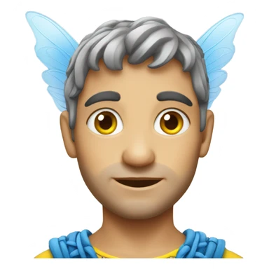 Ukraine fairy sticker