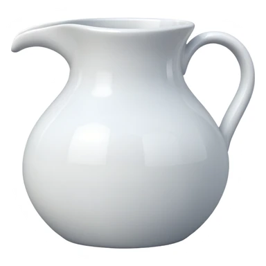 ceramic water jug pitcher sticker