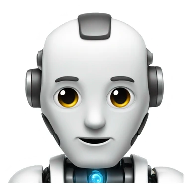 robot con inteligencia artificial  sticker