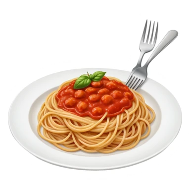 Spagetti en toilet sticker