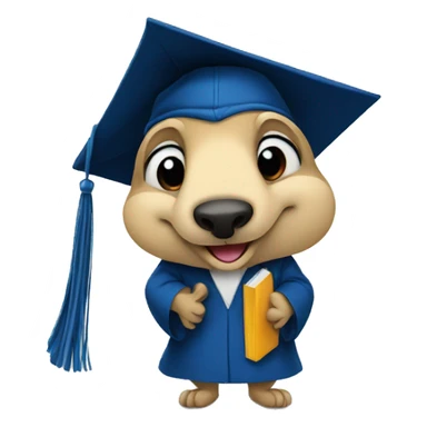 Anteater grad sticker