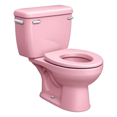 babypink toilet sticker