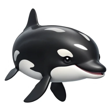 cinematic-comical-orca-portrait-emoji,-head-tilted-dramatically-with-an-exaggeratedly-shocked-expression,-featuring-a-sleek-black-and-white-body-with-wide,-comically-expressive-eyes-full-of-playful-disbelief-and-animated-flippers,-simple sticker